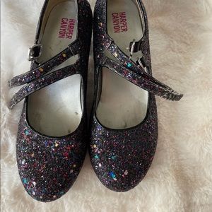 Sparkly glitter dress shoes toddler girl size 13